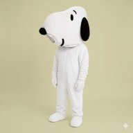 disfraz snoopy - botarga